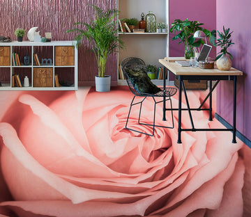 3D Story Pink Rose 1112 Floor Mural  Wallpaper Murals Self-Adhesive Removable Print Epoxy