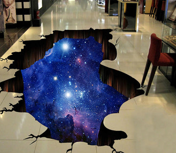 3D Starry Sky 171 Floor Mural  Self-Adhesive Sticker Bathroom Non-slip Waterproof Flooring Murals