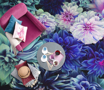 3D Psychedelic Chrysanthemum 457 Floor Mural  Wallpaper Murals Rug & Mat Print Epoxy waterproof bath floor