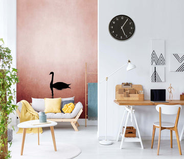 3D Swan Lake 1416 Boris Draschoff Wall Mural Wall Murals