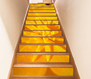 3D Yellow Flowers 9488 Kathy Barefield Stair Risers