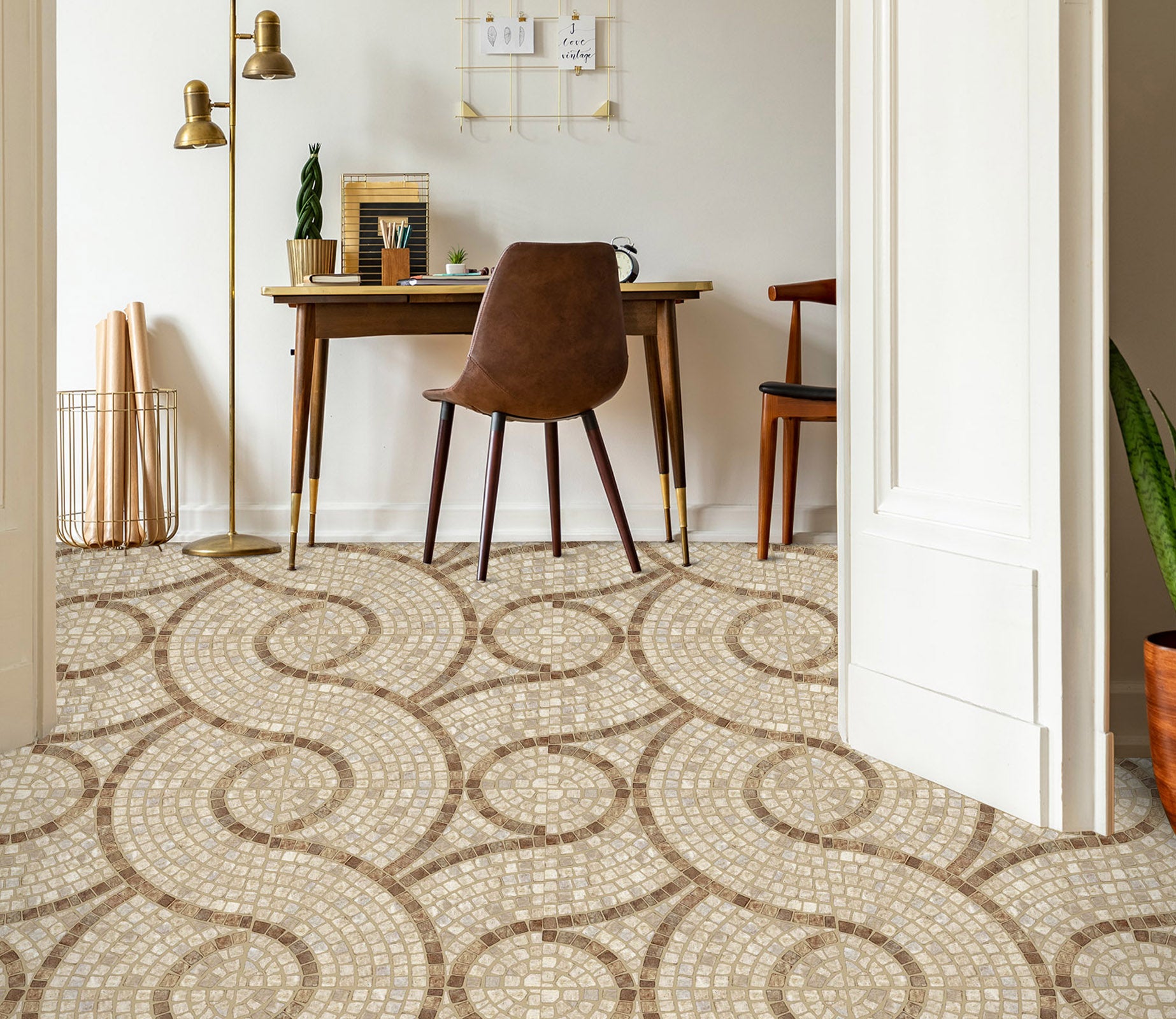 3D Interlaced Art 017 Floor Mural  Wallpaper Murals Rug & Mat Print Epoxy waterproof bath floor