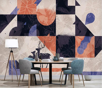 3D Geometric Art Interlaced 2588 Wall Murals