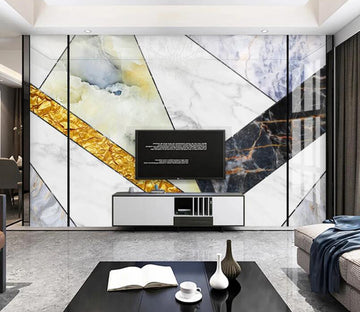 3D Multi-color Geometry 694 Wall Murals