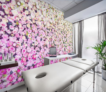3D Pink Garden 379 Wall Murals
