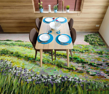 3D Grassland 9672 Allan P. Friedlander Floor Mural  Wallpaper Murals Self-Adhesive Removable Print Epoxy