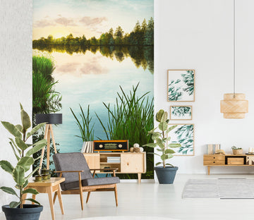 3D River Grass 1870 Marina Zotova Wall Mural Wall Murals