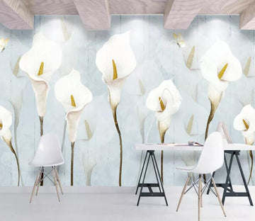 3D Colored Flowers WC85 Wall Murals Wallpaper AJ Wallpaper 2 