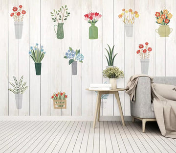 3D Color Plant WC87 Wall Murals Wallpaper AJ Wallpaper 2 