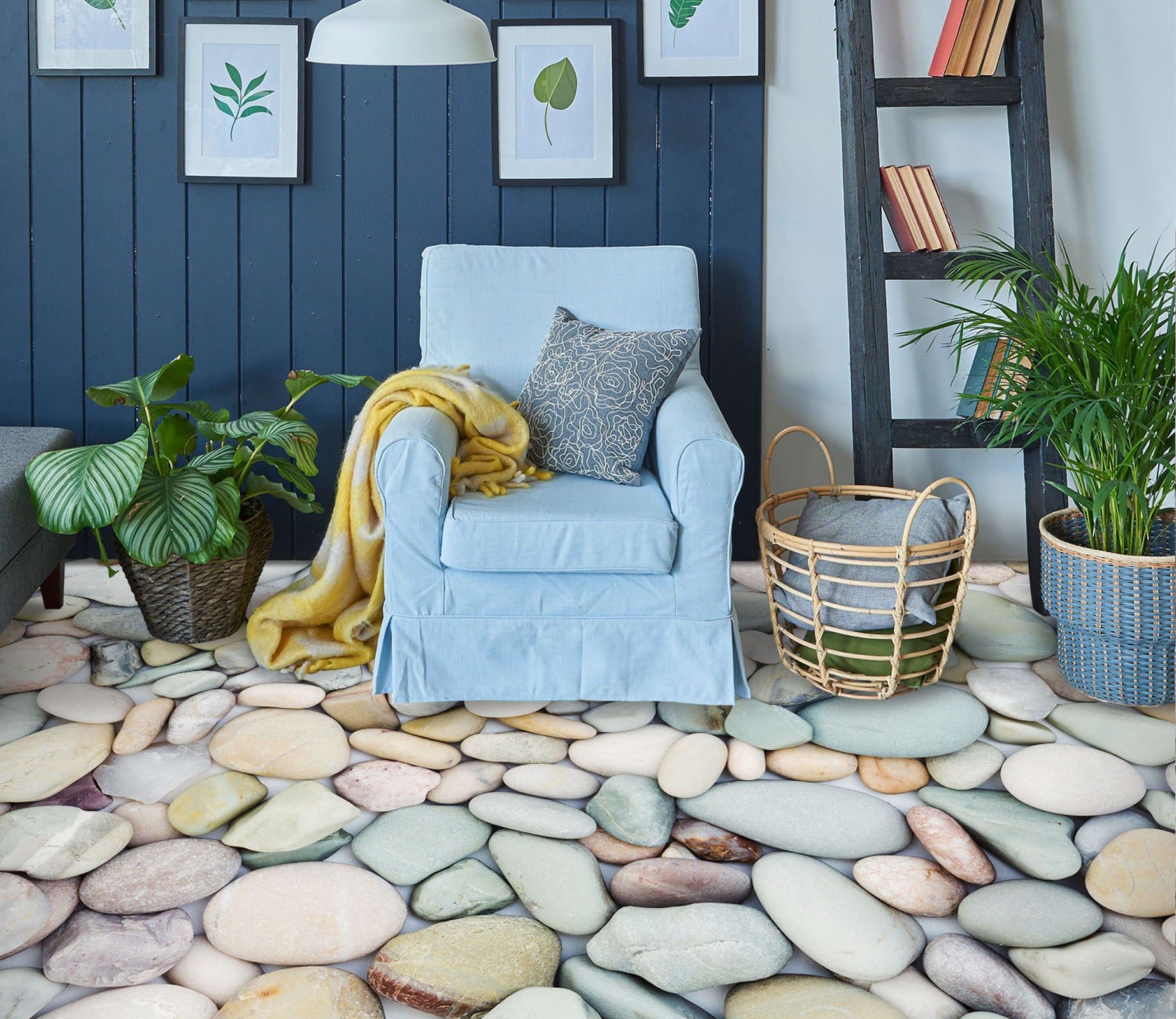 3D Gentle Cobblestone Colors 985 Floor Mural  Wallpaper Murals Self-Adhesive Removable Print Epoxy
