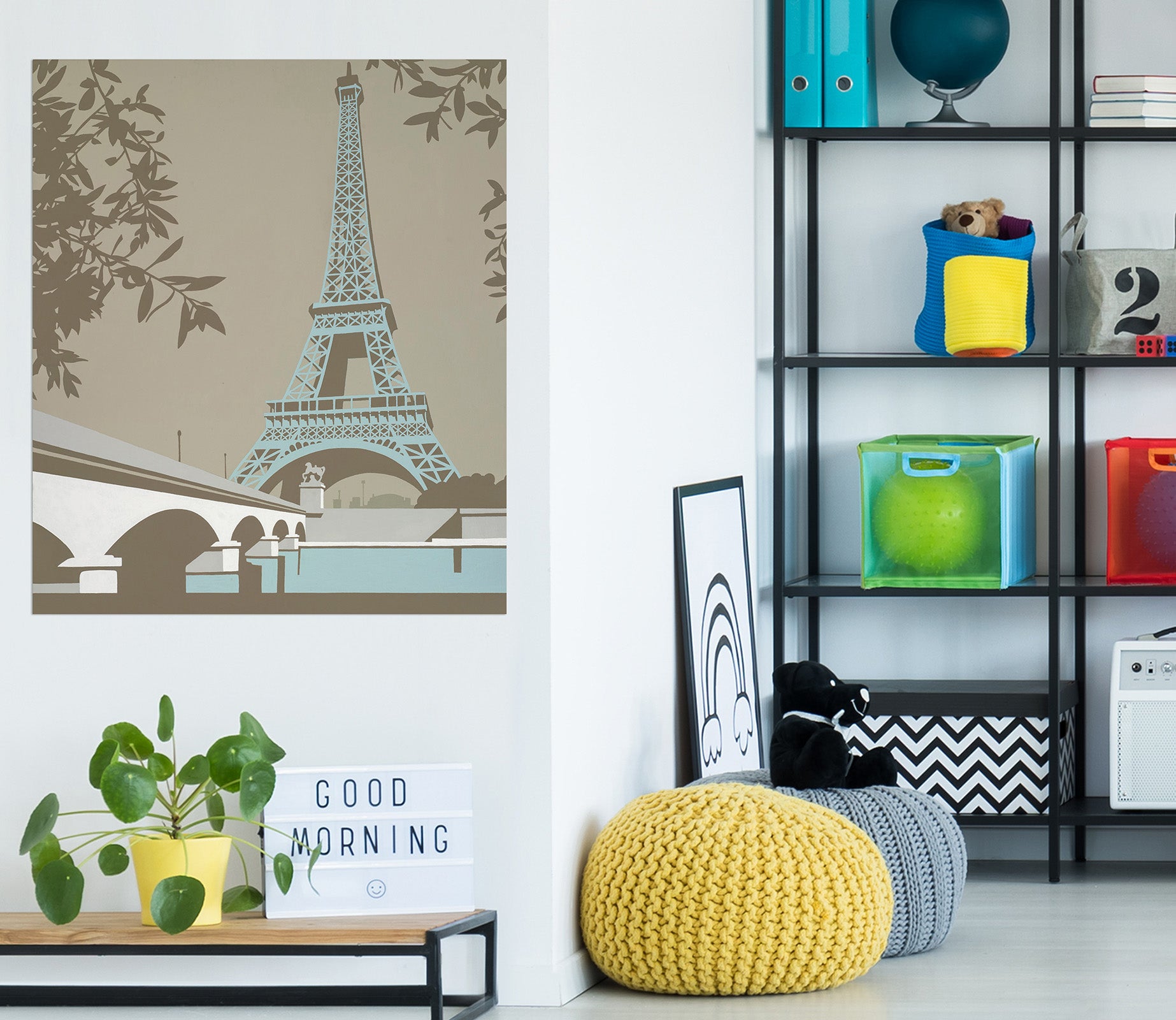 3D Paris 041 Steve Read Wall Sticker