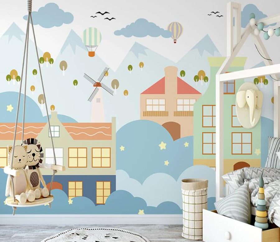 3D Childlike World 1153 Wall Murals