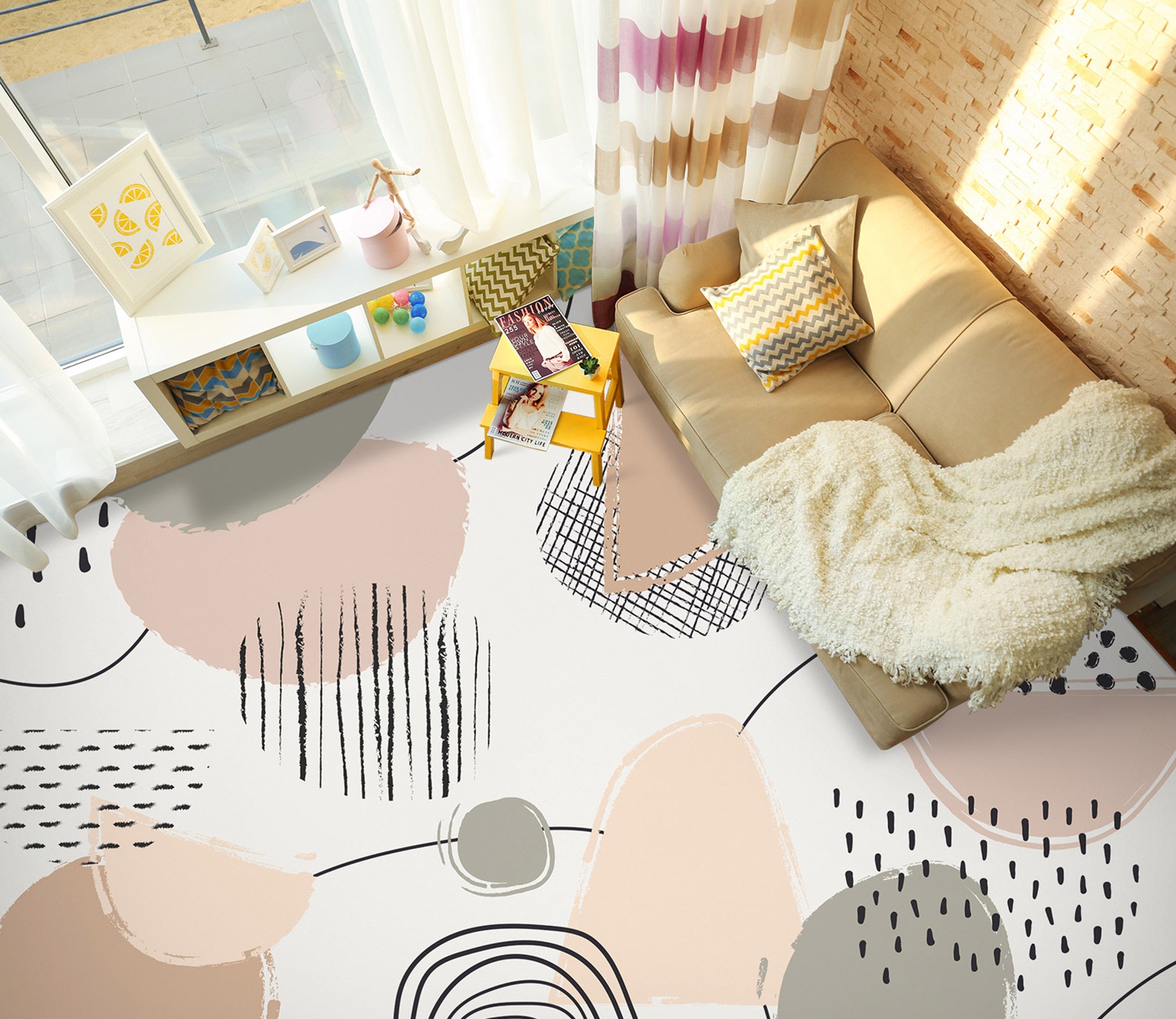 3D Literary Graffiti 1159 Floor Mural  Wallpaper Murals Self-Adhesive Removable Print Epoxy