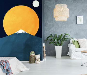 3D Valley Sun 1443 Boris Draschoff Wall Mural Wall Murals