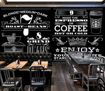 3D Coffee Decoration 508 Wall Murals