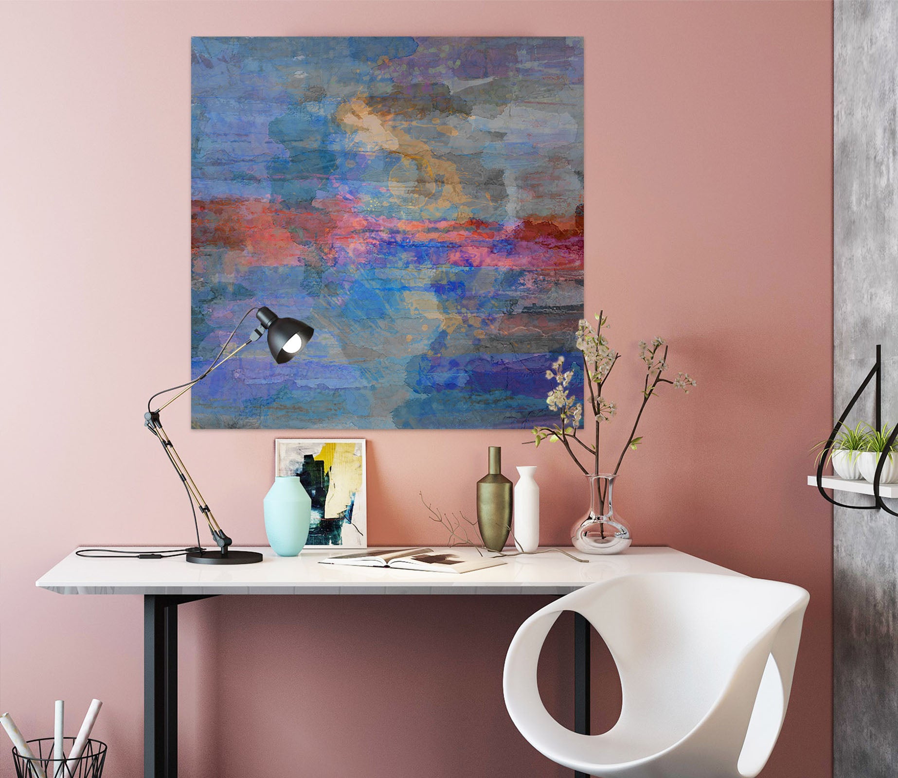 3D Rising Sea 026 Michael Tienhaara Wall Sticker