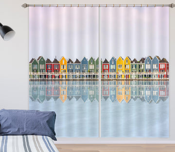 3D Color Building 063 Marco Carmassi Curtain Curtains Drapes