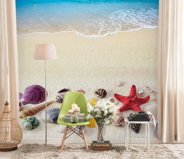 3D Beach Starfish 57243 Wall Murals