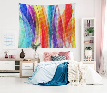 3D Colored Leaves 927 Shandra Smith Tapestry Hanging Cloth Hang