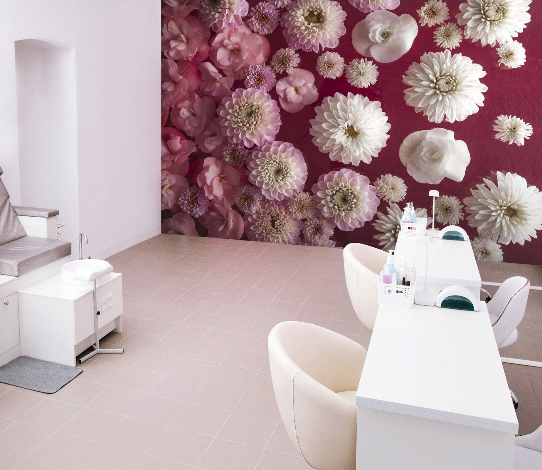 3D Peony Flower 009 Assaf Frank Wall Mural Wall Murals