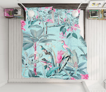 3D Bird Singing 129 Andrea haase Bedding Bed Pillowcases Quilt