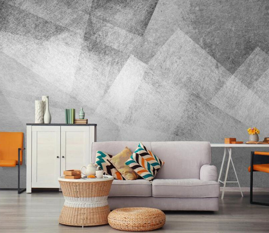 3D Gray Grain Texture 634 Wall Murals