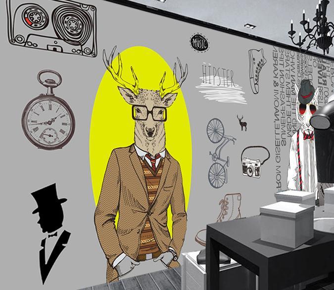 3D Cattle 229 Wall Murals Wallpaper AJ Wallpaper 2 