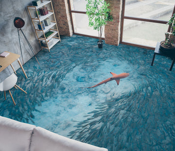 3D Big Red Fish 870 Floor Mural  Wallpaper Murals Rug & Mat Print Epoxy waterproof bath floor