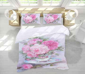 3D Flowerpot 2147 Debi Coules Bedding Bed Pillowcases Quilt