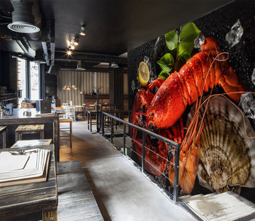 3D Lobsters 1460 Wall Murals