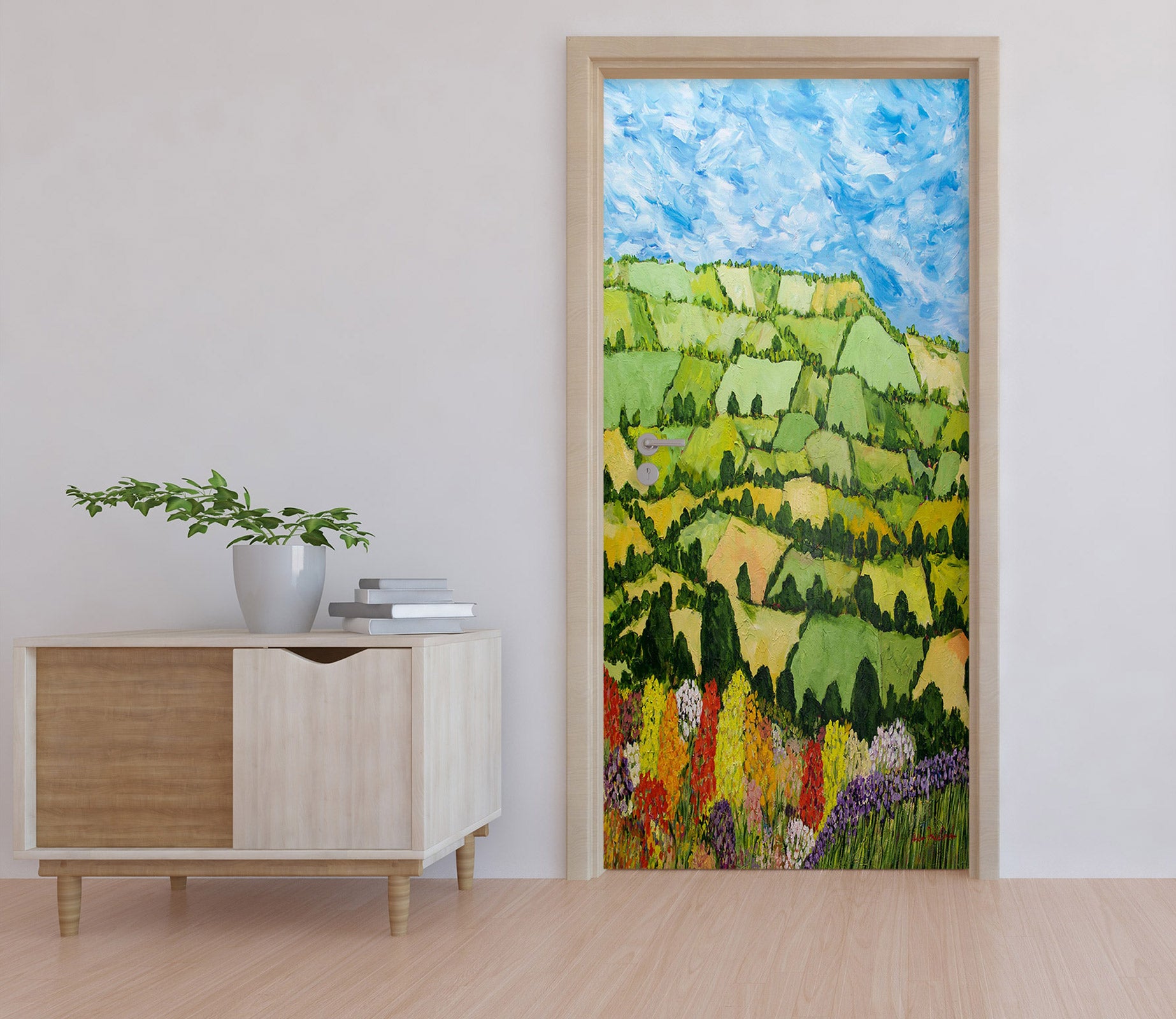 3D Field Woods 93201 Allan P. Friedlander Door Mural