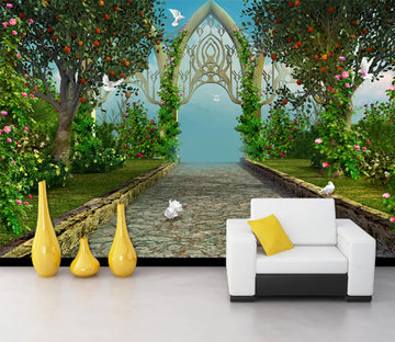 3D Orchard Pigeon WC169 Wall Murals