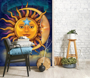 3D Sun God 1399 Wall Murals Exclusive Designer Vincent Wallpaper AJ Wallpaper 