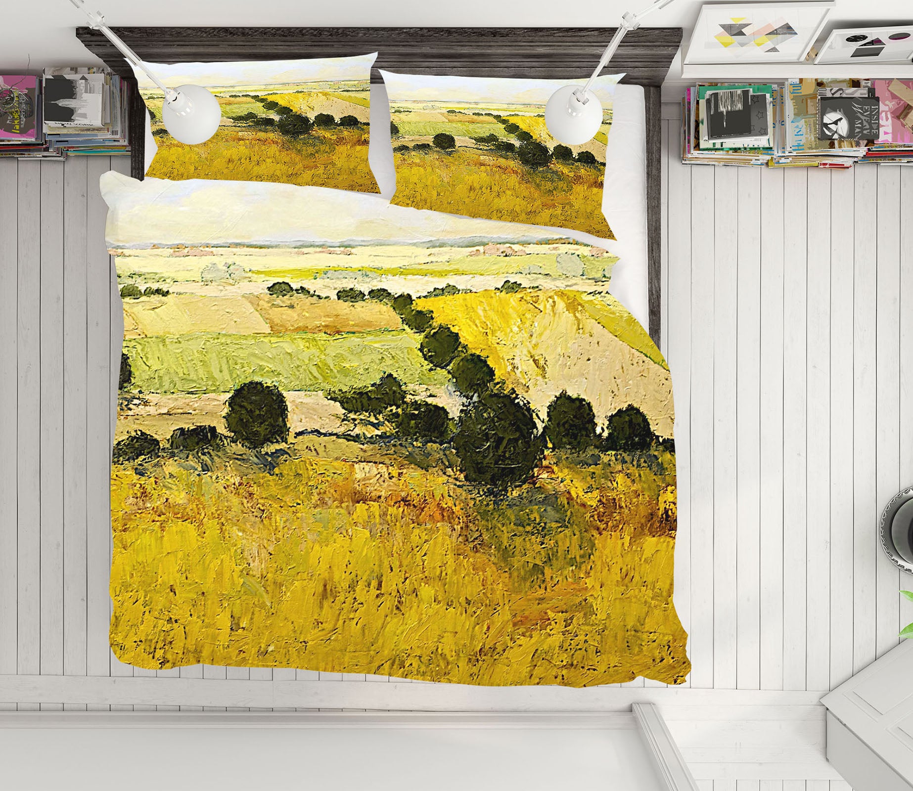 3D Summer End 2116 Allan P. Friedlander Bedding Bed Pillowcases Quilt