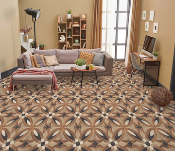 3D Dignified Pattern 472 Floor Mural