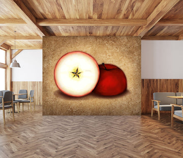 3D Red Apple 8775 Brigid Ashwood Wall Mural Wall Murals