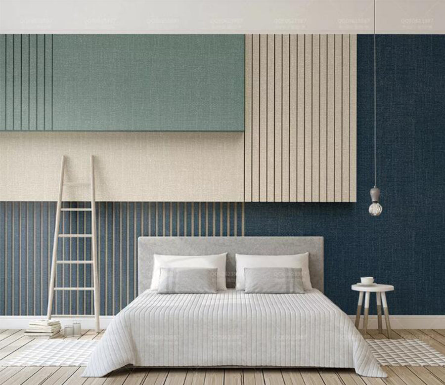 3D Minimalistic Geometry WC118 Wall Murals