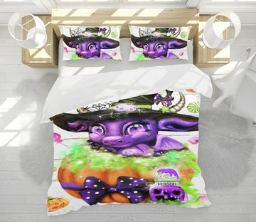 3D Pumpkin Wizard 8628 Sheena Pike Bedding Bed Pillowcases Quilt Cover Duvet Cover