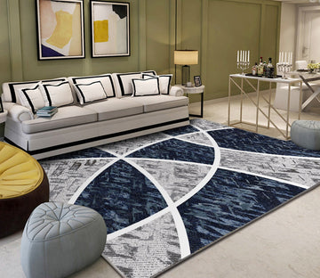 3D Colored Geometric Pattern WG555 Non Slip Rug Mat Mat AJ Creativity Home 