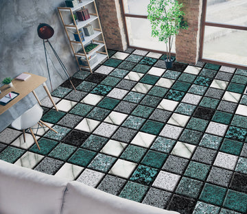 3D Fun Square Design 973 Floor Mural  Wallpaper Murals Self-Adhesive Removable Print Epoxy