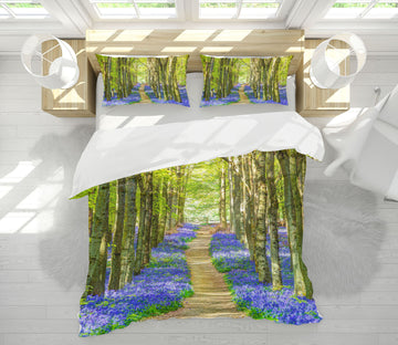 3D Tree Lined Road 2016 Assaf Frank Bedding Bed Pillowcases Quilt