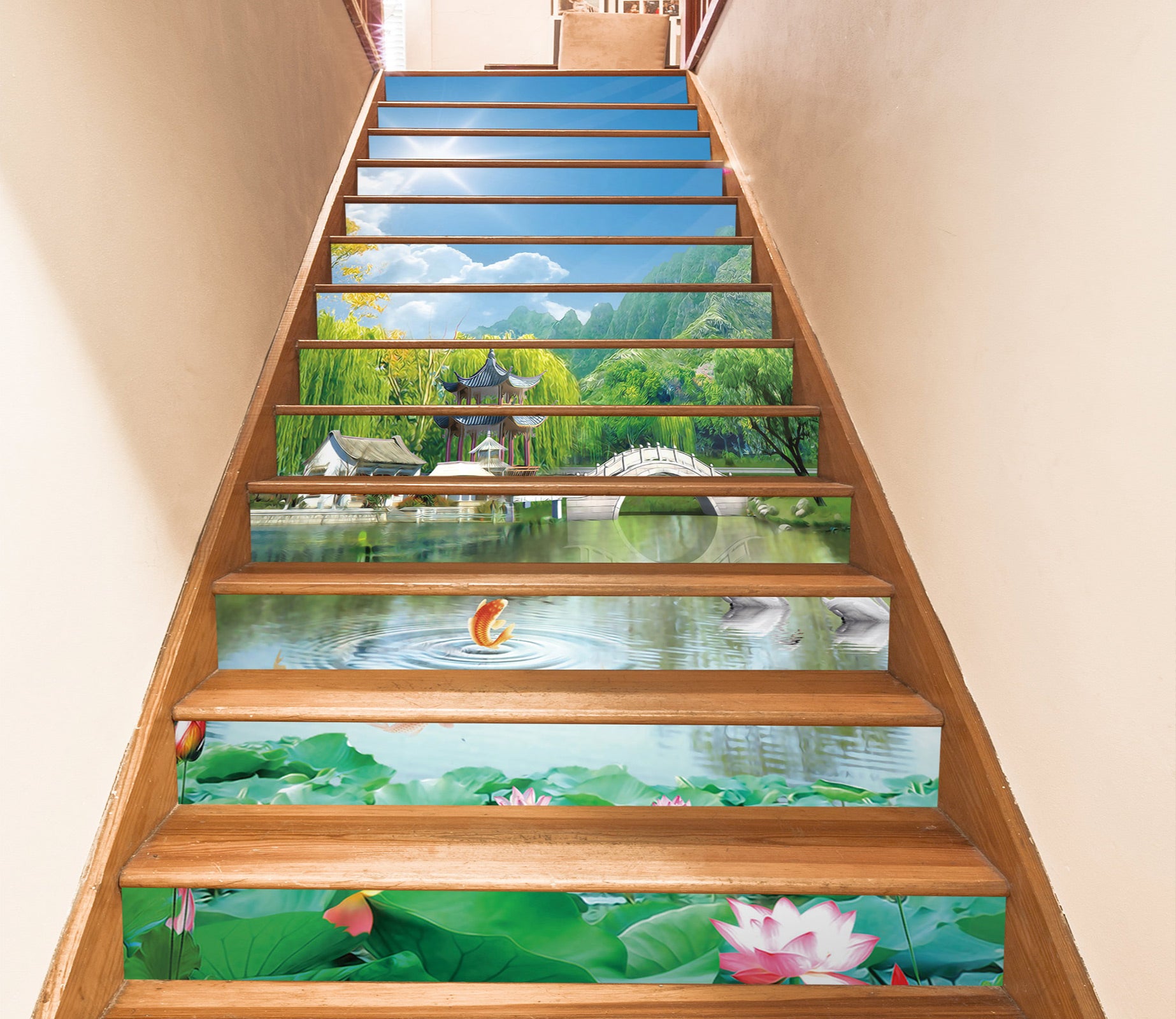 3D Fresh Pond 014 Stair Risers