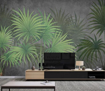 3D Plant Leaves WC1400 Wall Murals