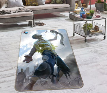 3D Monster Man 4147 Tom Wood Rug Non Slip Rug Mat