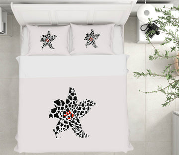3D Zebra Blossom 247 Boris Draschoff Bedding Bed Pillowcases Quilt