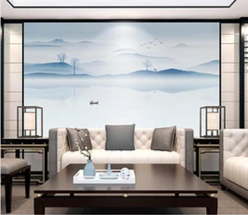 3D Mountain River Scenery WC93 Wall Murals Wallpaper AJ Wallpaper 2 