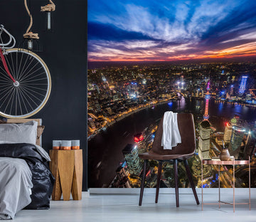 3D City Night 1409 Marco Carmassi Wall Mural Wall Murals