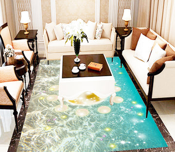 3D Shiny Sea 522 Floor Mural  Wallpaper Murals Rug & Mat Print Epoxy waterproof bath floor
