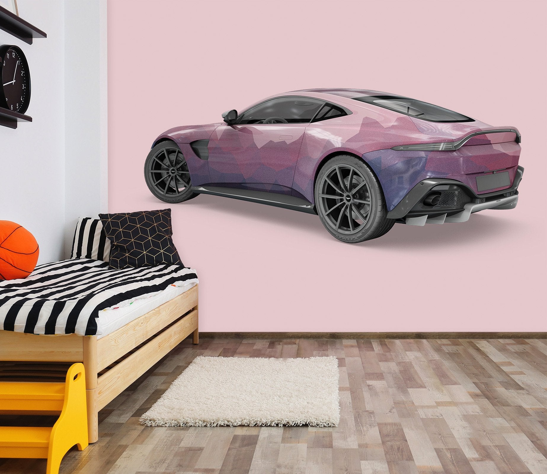 3D Purple Supercar 261 Vehicles Wallpaper AJ Wallpaper 