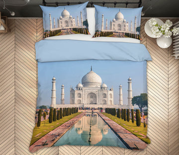 3D Taj Mahal 127 Marco Carmassi Bedding Bed Pillowcases Quilt